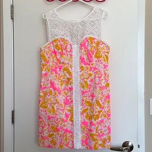 Lilly Pulitzer Sofia Shift Royal Pink Ooh La La